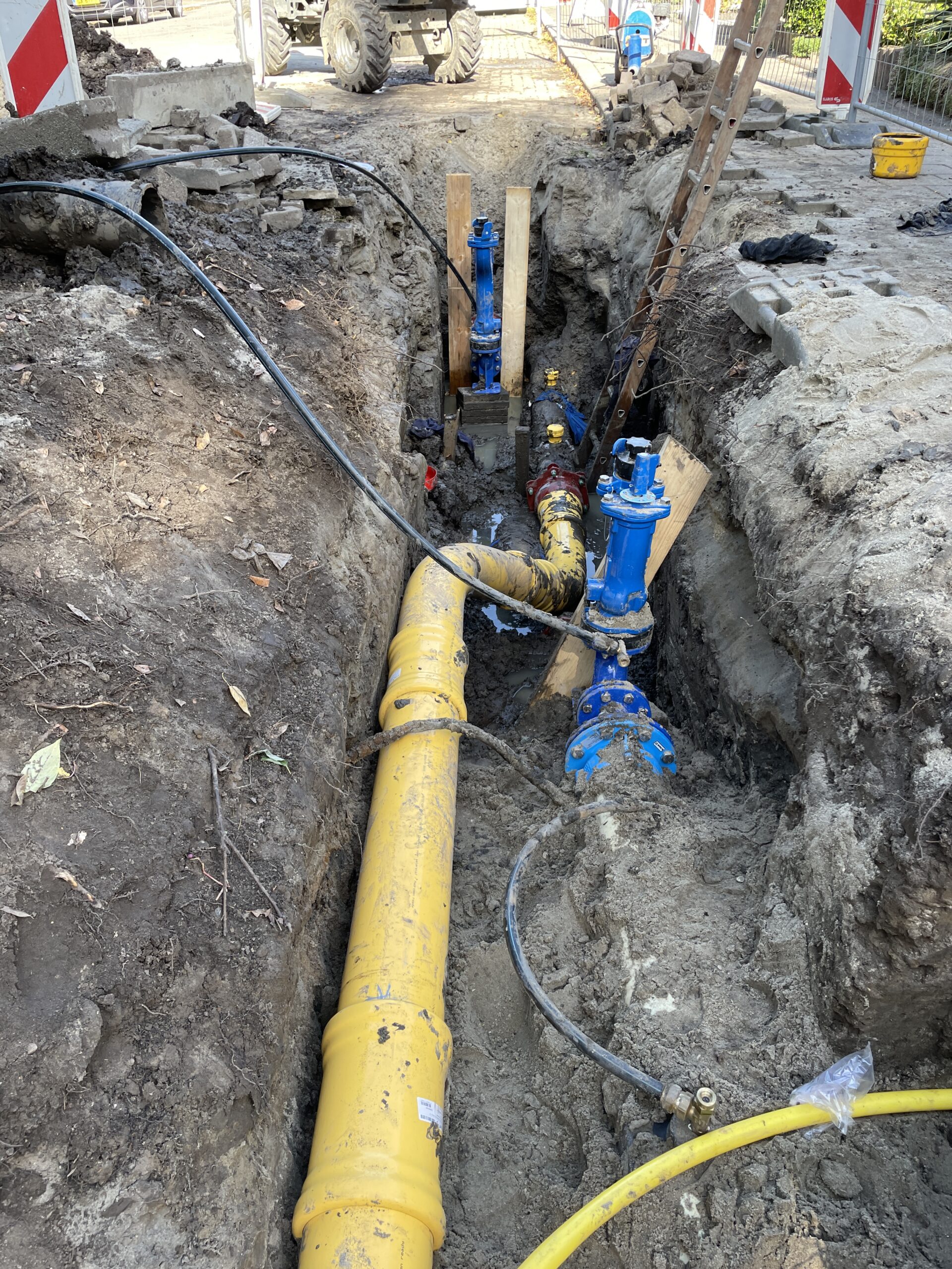 Gas en water meenemen